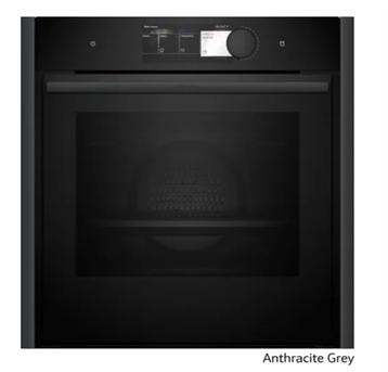 Kombi-/dampovn 60 x 60 cm Flexdesign 71l A+ m/disp - Neff N90 -  Anthracite Grey